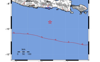 Info Gempa Mag: 4.6 – Pusat gempa berada di laut 149 km selatan Kab. Malang