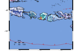 Info Gempa Mag: 5.2 – Pusat gempa berada di darat 9 km tenggara Lombok Barat