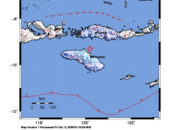 Info Gempa Mag: 4.7 – Pusat gempa berada di laut 39 km utara Waingapu