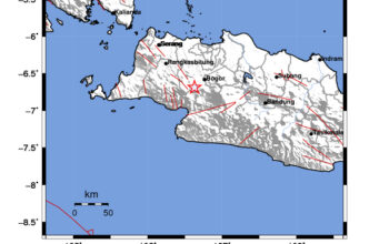 Info Gempa Mag: 2.5 – Pusat gempa berada di darat 21 km Barat Daya Kota Bogor