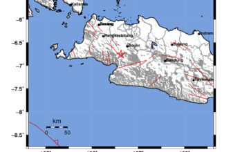 Info Gempa Mag: 2.3 – Pusat gempa berada di darat 26 km Barat Daya Kota Bogor