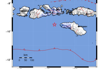 Info Gempa Mag: 4.6 – Pusat gempa berada di laut 49 km Barat KODI-SUMBABARATDAYA