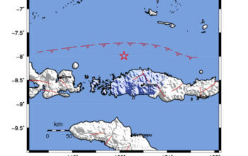 Info Gempa Mag: 4.5 – Pusat gempa berada di laut 60 km Utara Labuanbajo