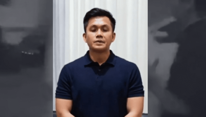 Briptu Asky Rizal Toding Minta Maaf Usai Arogan ke Mahasiswa saat Kawal Rudy Mas’ud