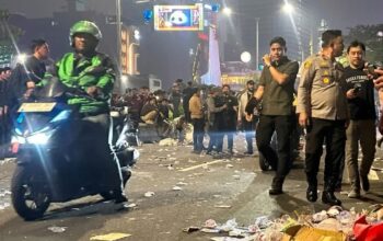 Demo Sumpah Pemuda Selesai, Empat Ruas Jalan Utama Bundaran HI Bisa Dilalui Kendaraan