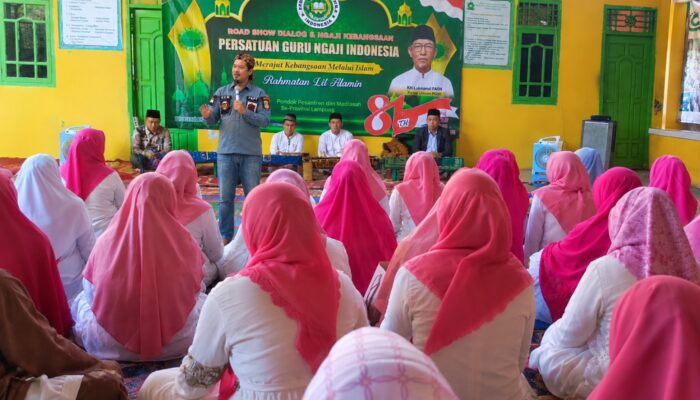 Sambut Hari Santri Nasional, PGNI Lampung Gelar Ngaji Kebangsaan di Pesantren Gandeng Ken Setiawan