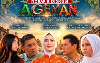 Film Ageman Karya Anak Muda Lampung Gelar Nobar dan Diskusi Perdana di Jakarta