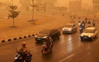 Fenomena Langit Oranye akibat Karhutla Ramai Dibahas Media Internasional