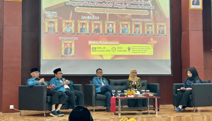 Lembaga Wakaf MUI Dorong Kolaborasi UIN Jakarta Tingkatkan Waqif