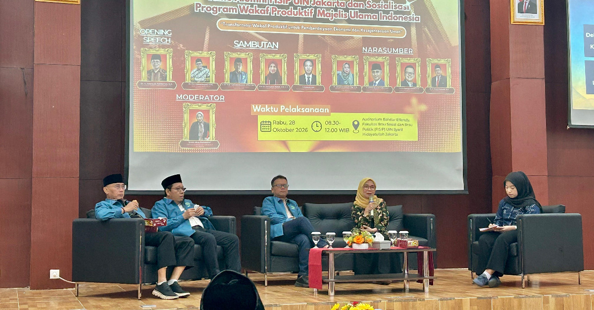 Kegiatan Lembaga Wakaf Mui Di Uin Jakarta