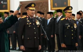Presiden Prabowo Lantik Suyudi Ario Seto Jadi Kapolri, Wahyu Hadiningrat Jadi Wakapolri