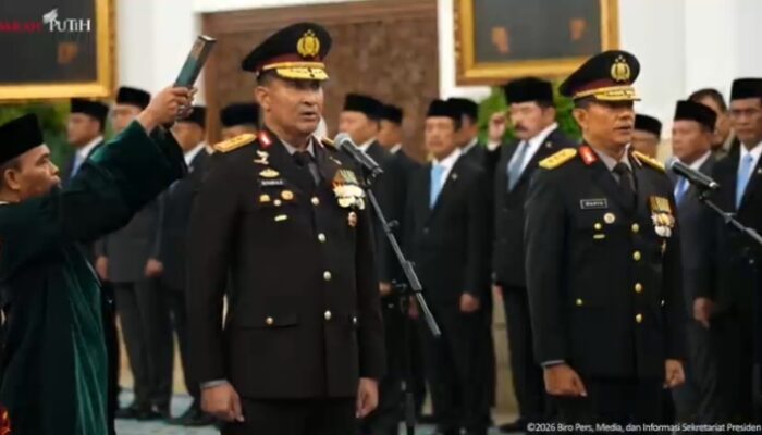 Presiden Prabowo Lantik Suyudi Ario Seto Jadi Kapolri, Wahyu Hadiningrat Jadi Wakapolri
