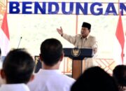 Prabowo Subianto At Bendungan