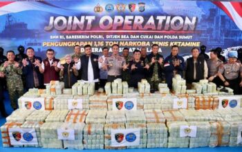 KMI Puji Rekor Kapolri Suyudi Gagalkan 1,16 Ton Ketamin, 5,8 Juta Nyawa Terselamatkan